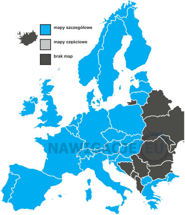 Aktualizacja map